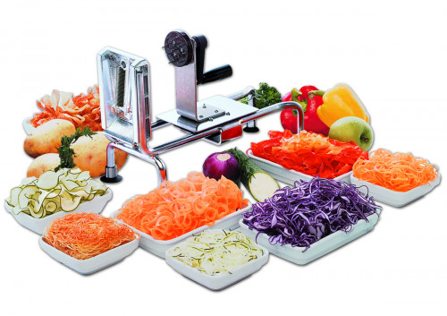 Rouet coupe-légumes inox 37x14x25 cm L.tellier
