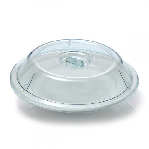 Couvre assiette rond transparent polyamide Ø 23,8 cm