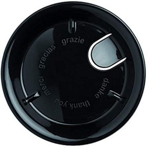 Coupelle rond noir Ø 11 cm