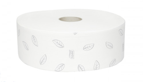 Papier jumbo blanc ouate de cellulose 360 m Tork (6 pièces)