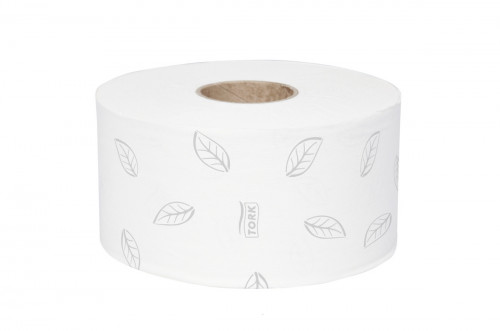 Papier mini jumbo blanc ouate de cellulose 170 m Tork (12 pièces)