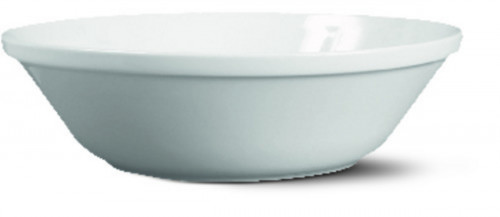 Saladier rond ivoire porcelaine vitrifiée Banquet Rak