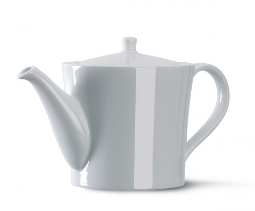 Théière rond ivoire porcelaine vitrifiée Fine Dine Rak