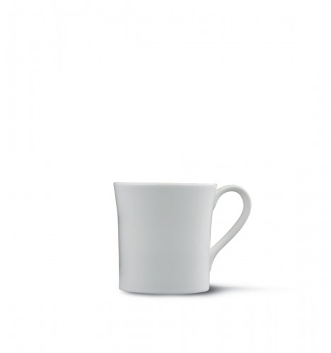 Mug rond ivoire porcelaine vitrifiée 30 cl Ø 8,5 cm Fine Dine Rak