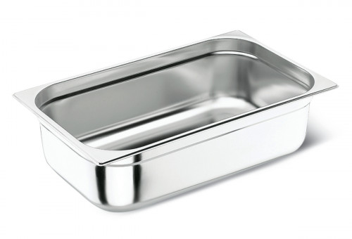 Bac GN 1/1 inox P6,5 cm 8,5 L Lacor