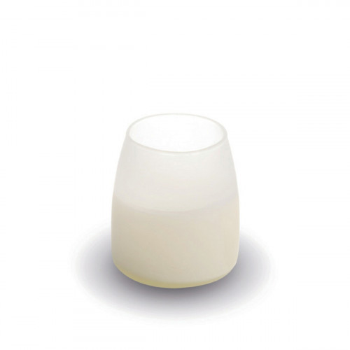Photophore conique blanc Ø 8,2 cm 9 cm Soft Glow Spaas