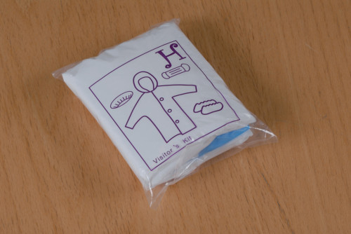 Kit visiteur blanc (100 pièces)