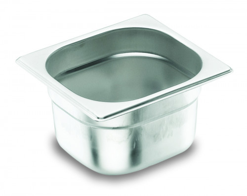 Bac GN 1/6 inox P6,5 cm 1,1 L Lacor