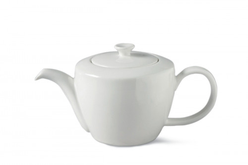 Théière rond ivoire porcelaine vitrifiée 40 cl Ø 11,2 cm Classic Gourmet Rak
