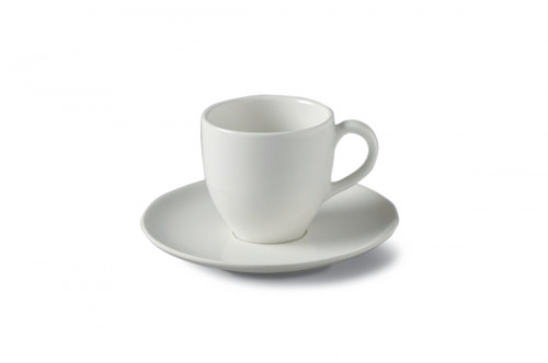 Tasse à expresso rond ivoire porcelaine vitrifiée 9 cl Ø 6,5 cm Classic Gourmet Rak