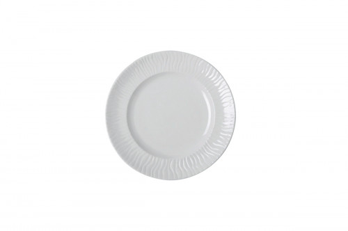 Assiette plate rond ivoire porcelaine vitrifiée Ø 20,7 cm Playa Rak
