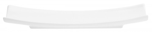 Plat rectangulaire blanc porcelaine 38 cm Bamboo Pro.mundi