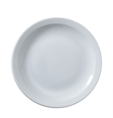 Assiette plate rond blanc porcelaine Ø 22 cm Optima Vaisselle