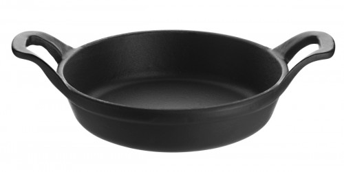 Plat empilable fonte d'acier Sans revêtement Sans couvercle Ø 16 cm 3 cm