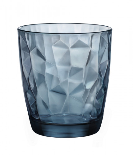 Gobelet bleu verre 30,5 cl Diamond Bormioli Rocco