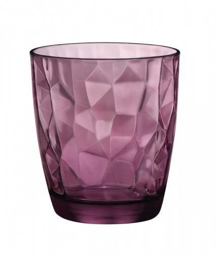 Gobelet violet verre 30,5 cl Diamond Bormioli Rocco