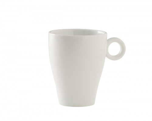 Mug rond blanc porcelaine 27 cl Ø 8 cm Slim O Pro.mundi