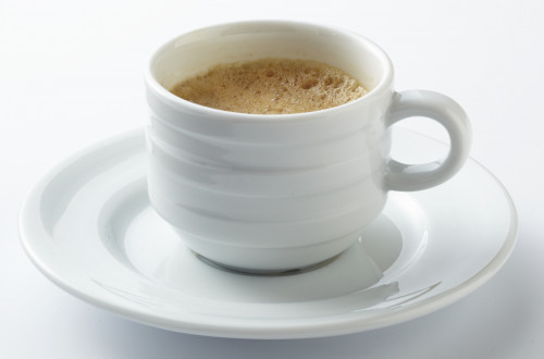 Tasse à expresso rond blanc porcelaine 9 cl Ø 6 cm Ruby