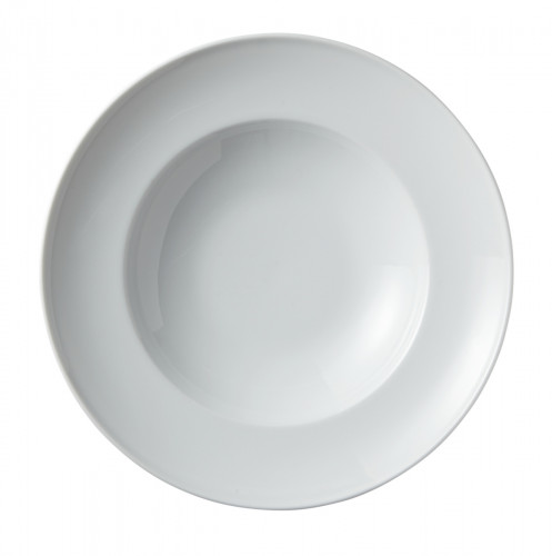 Assiette à pâtes rond blanc porcelaine Ø 26 cm