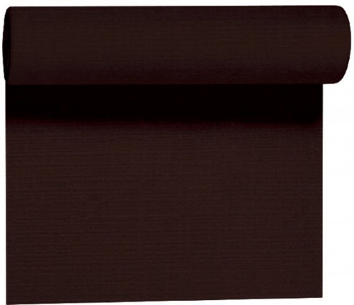 Rouleau tête à tête noir non tissé 0,4x24 m Evolin Duni