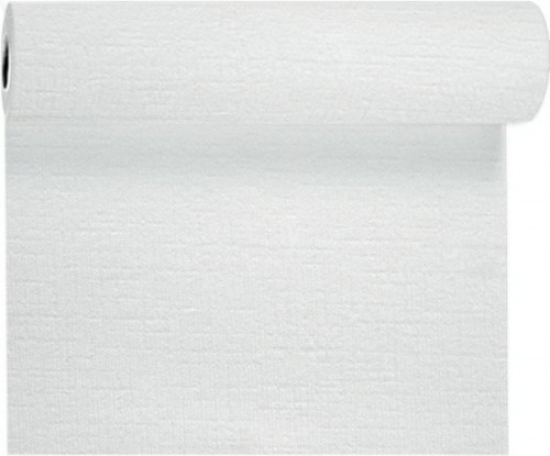 Rouleau tête à tête blanc non tissé 0,4x24 m Evolin Duni