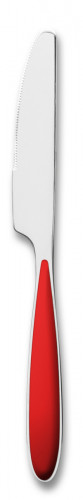 Couteau de table rouge 22 cm Amande Tarrerias Bonjean