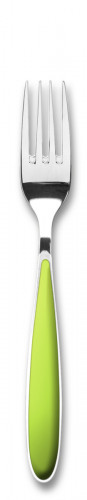 Fourchette de table vert inox 20 cm Amande Tarrerias Bonjean