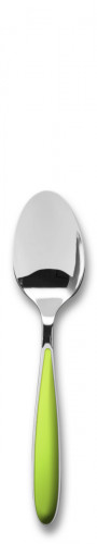 Cuillère à café vert inox 14 cm Amande Tarrerias Bonjean