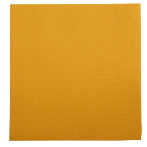 Serviette mandarine ouate de cellulose 38x38 cm Lisah Pro.mundi (50 pièces)