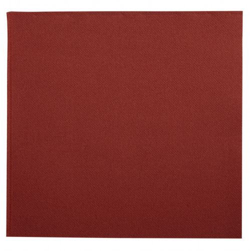 Serviette terracotta ouate de cellulose 38x38 cm Lisah Pro.mundi (50 pièces)