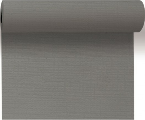 Rouleau tête à tête gris non tissé 0,4x24 m Evolin Duni