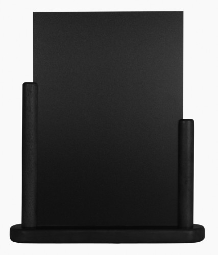 Chevalet de table rectangulaire noir 32x27,5x7 cm Classique Securit