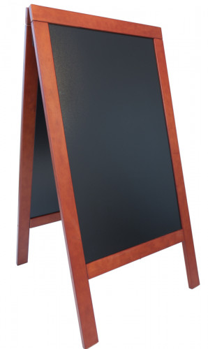 Chevalet de trottoir rectangulaire 139x71,5x66 cm Deluxe Securit