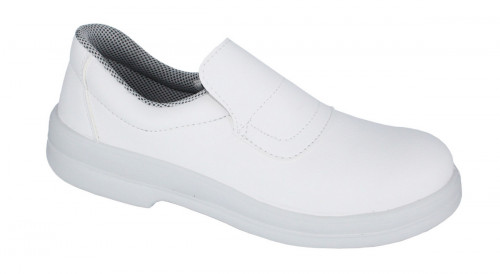 Chaussures mocassin de sécurité mixte blanc 41 Tony Nordways