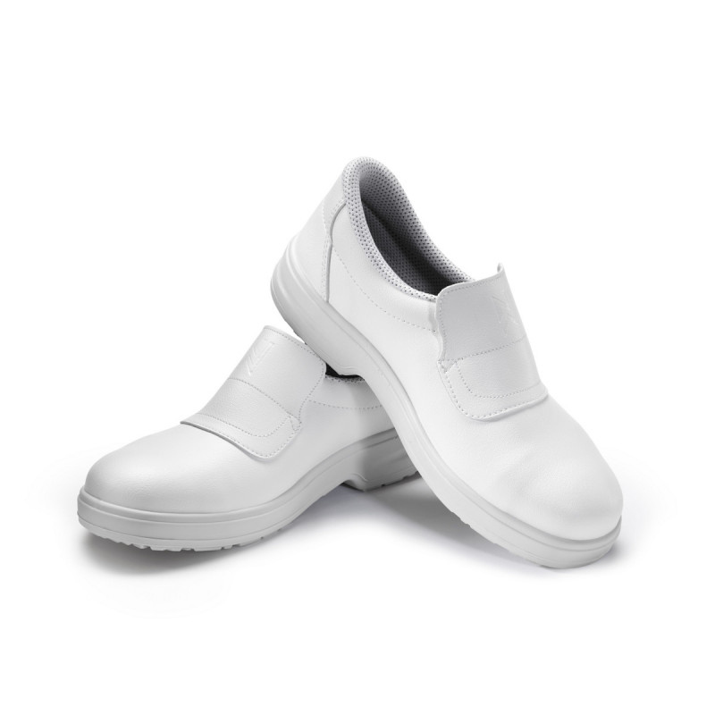 Chaussures mocassin de sécurité mixte blanc 44 Tony Nordways
