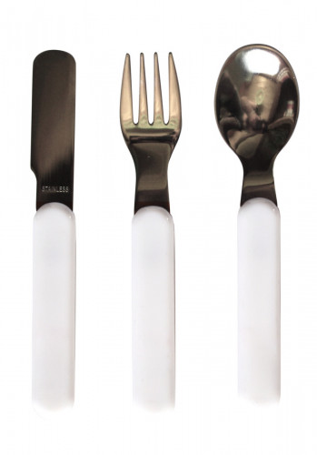 Couteau blanc ABS 14,5 cm Vaisselle Enfance Plastorex