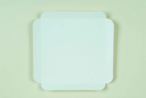 Carré rainé blanc 13x13 cm (250 pièces)