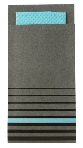 Pochette gris ouate de cellulose 10x20 cm Isi Pro.mundi (200 pièces)