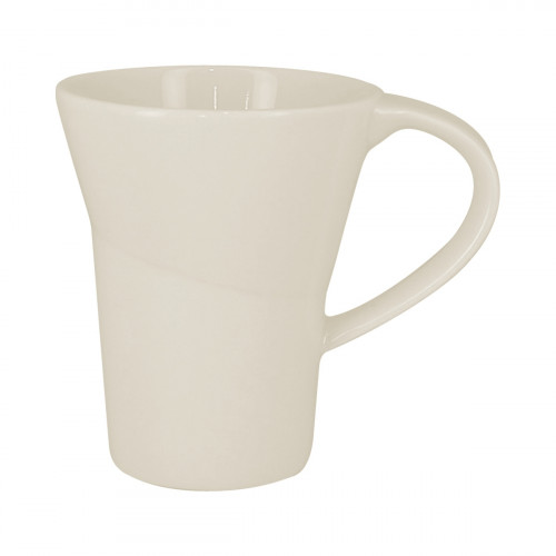 Tasse à thé rond ivoire porcelaine vitrifiée 20 cl Ø 8 cm Giro Rak