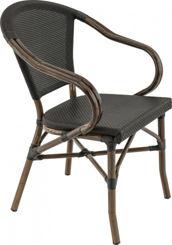 Fauteuil noir 84x56x59 cm Montmartre Flexmob