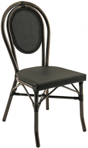 Chaise noir 90x41x56 cm Paris Flexmob