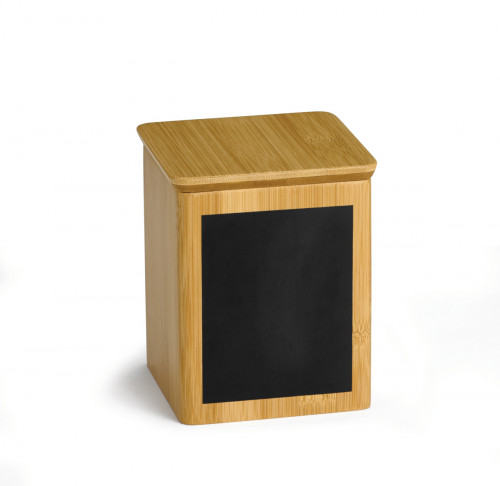 Présentoir carré bambou 10 cm Write On Tablecraft