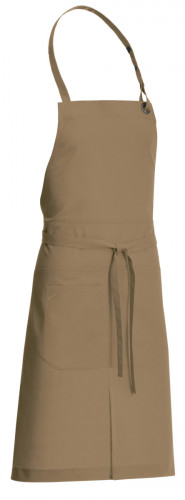 Tablier à bavette beige Taille unique Dan Molinel