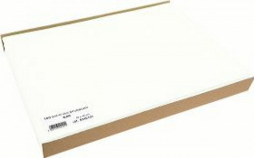 Set de table blanc plastique 30x40 cm (100 pièces)