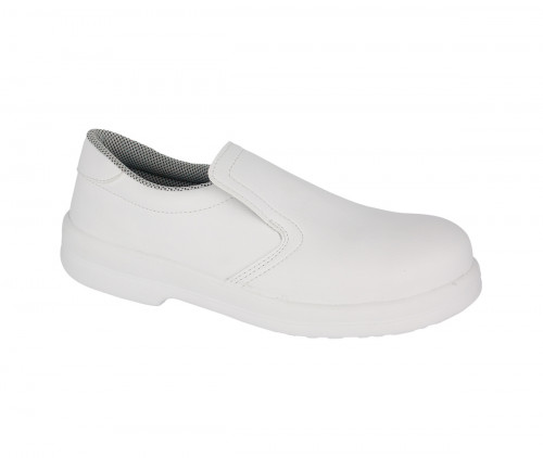 Mocassins de sécurité blanc 45 Ted Nordways