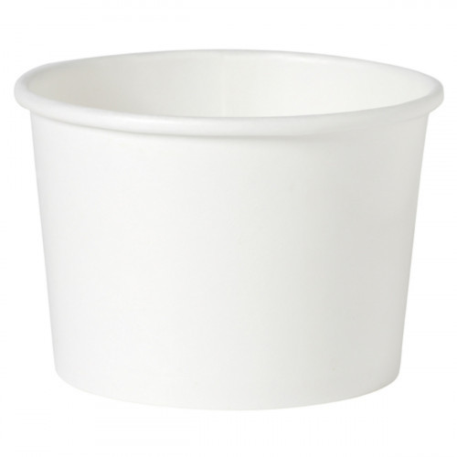 Bol rond blanc Ø 11,5 cm 7,7 cm 55 cl Duni (50 pièces)