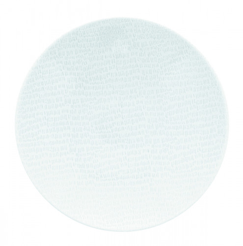 Assiette coupe creuse rond blanc porcelaine vitrifiée Ø 25 cm Ripple Astera