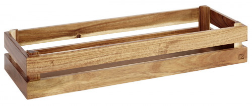 Caisse GN 2/4 bois 55,5x18,5x10,5 cm Superbox Aps