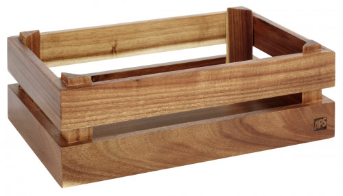 Caisse GN 1/4 bois 29x18,5x10,5 cm Superbox Aps