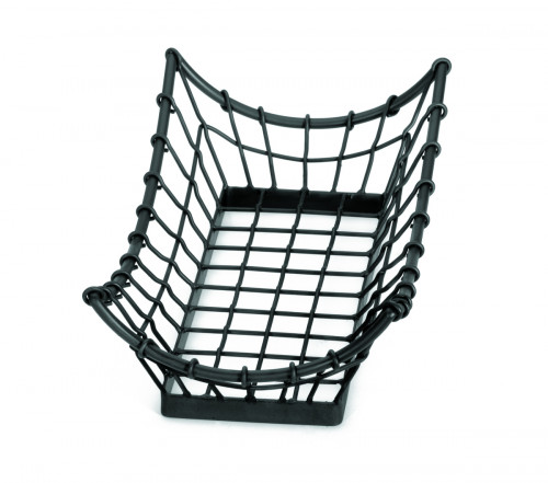 Panier rectangulaire noir acier 38 cm Grand Master Tablecraft